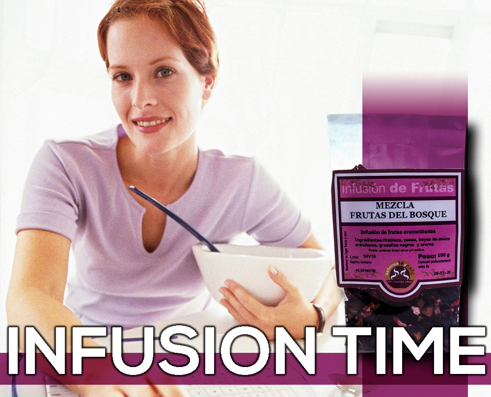 INFUSION FRUTAS DEL BOSQUE The Flavour Shop. Tu tienda online de té, café, rooibos e infusiones Saboreaté y Café