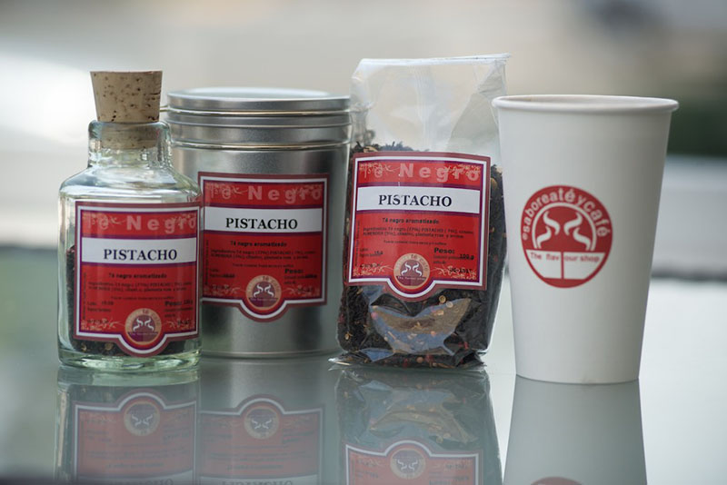 te negro pistacho The Flavour Shop. Tu tienda online de té, café, rooibos e infusiones Saboreaté y Café