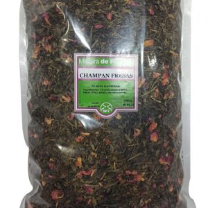 te verde CHAMPAN FRESAS 500 gramos