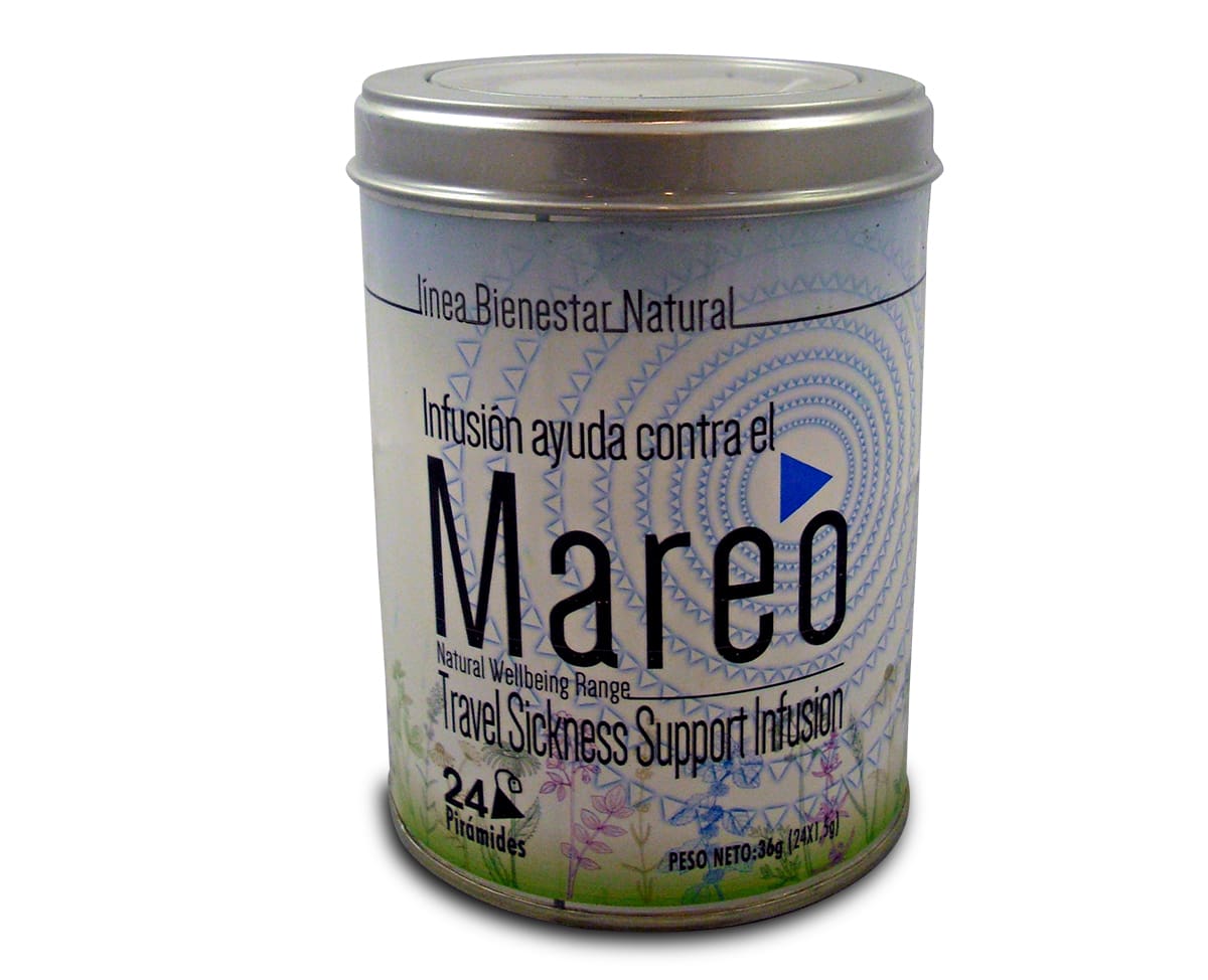 Infusión Natural de Ayuda al Mareo Lata de 24 unidades 5 The Flavour Shop. Tu tienda online de té, café, rooibos e infusiones Infusión Natural de Ayuda al Mareo Lata de 24 unidades - Imagen 5
