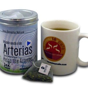 Infusión Natural de Ayuda al Colesterol Lata de 24 unidades